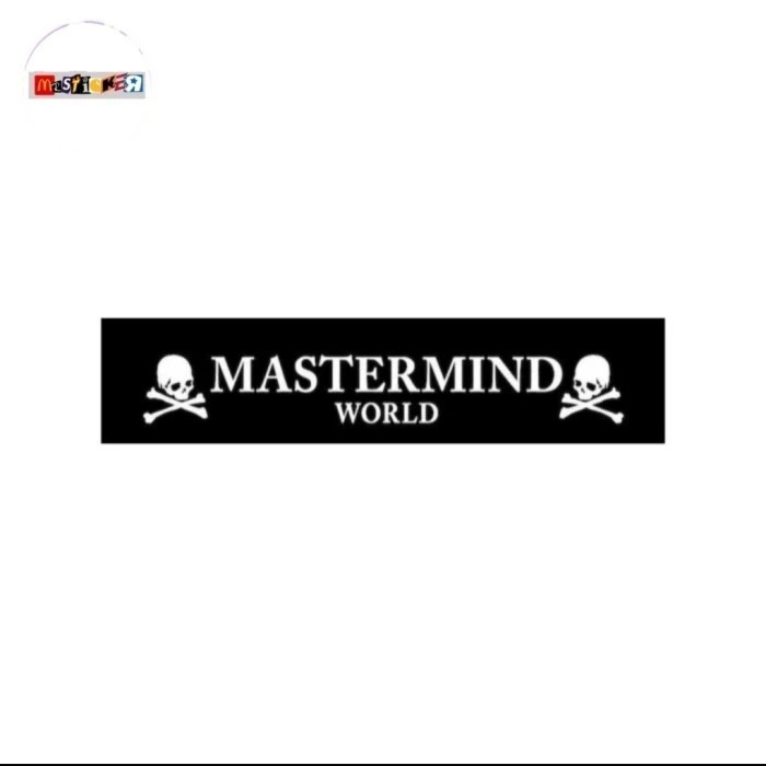 

sticker Mastermind World logo stiker streetwear