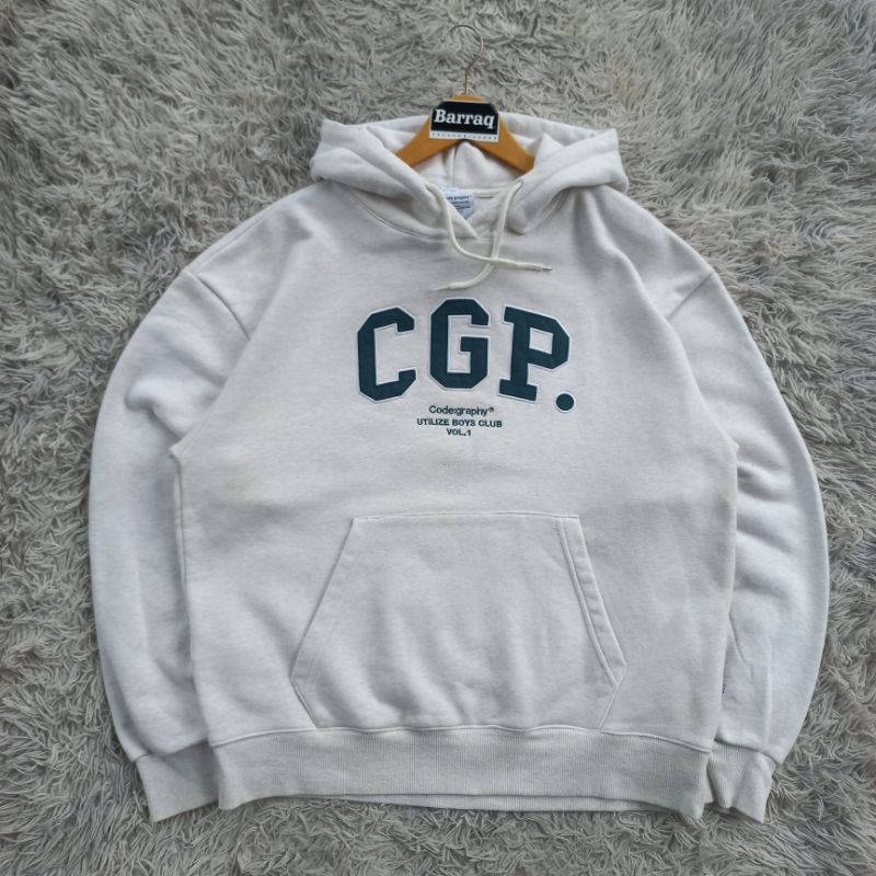 Hoodie CGP Boxy Korean Fit Code Graphy