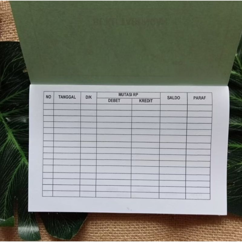 

Buku tabungan simpel model landscape isi 16 halaman # tabungan arisan