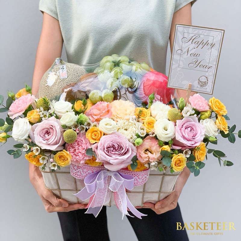 pastelics all fruits and fresh flowers bouquets bucket buket bunga segar fresh instan sameday siap p