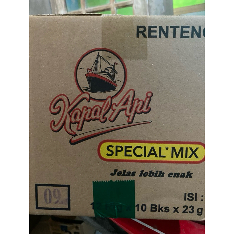 

1 Dus KAPAL API special mixl 23g (isi 10X12 renceng)