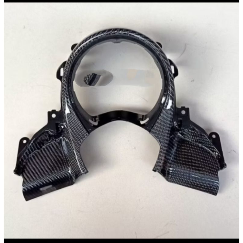 COVER PANEL SPIDOMETER NMAX N-MAX OLD PART ORI CARBON KEVLAR