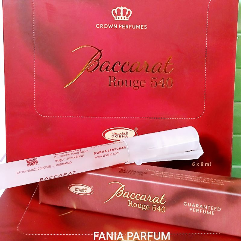 Parfum Dobha Pen  Spray Aroma Baccarat 8ml / Dobha Original