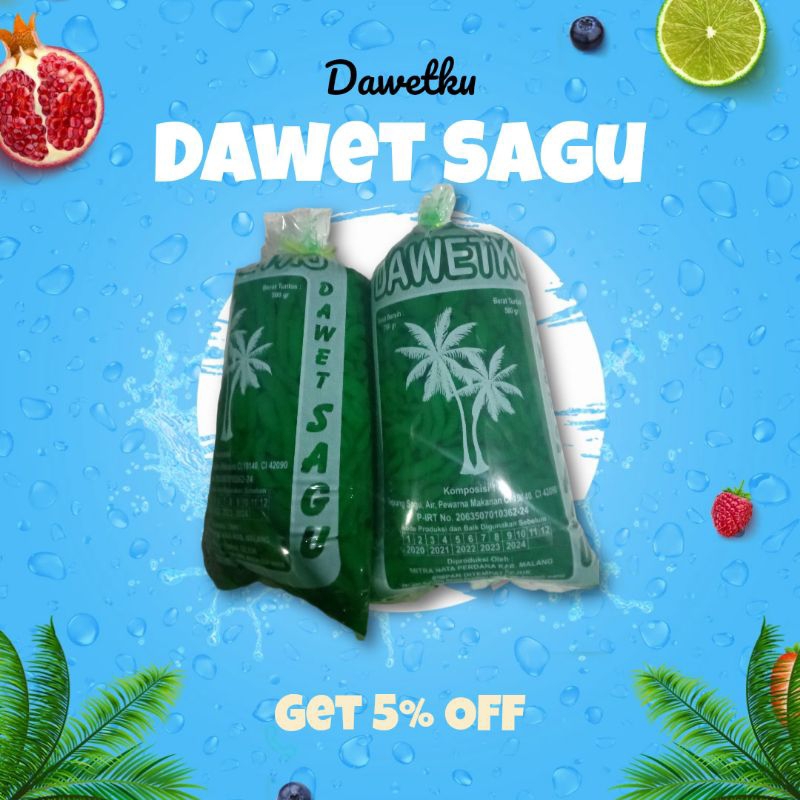

Dawet Sagu (dawetku 500gr)