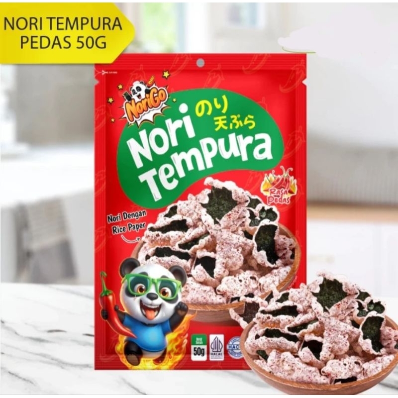 

Norigo Tempura Snack Rumput Laut All Varian (50 Gr)