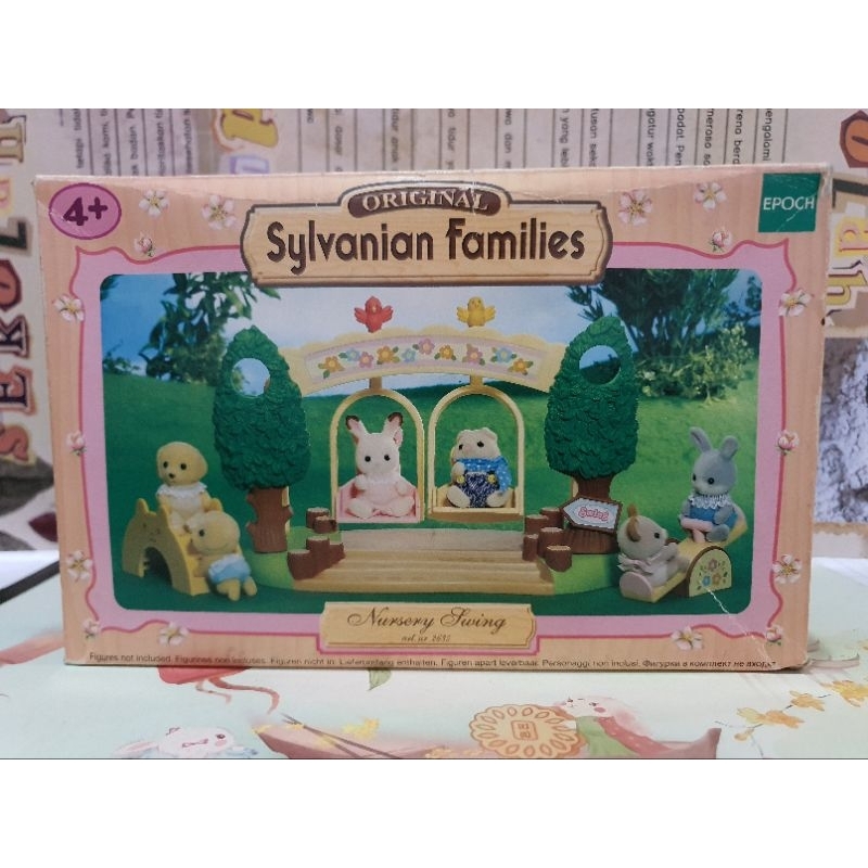 Sylvanian Families Vintage - Nursery Swing (Preloved)