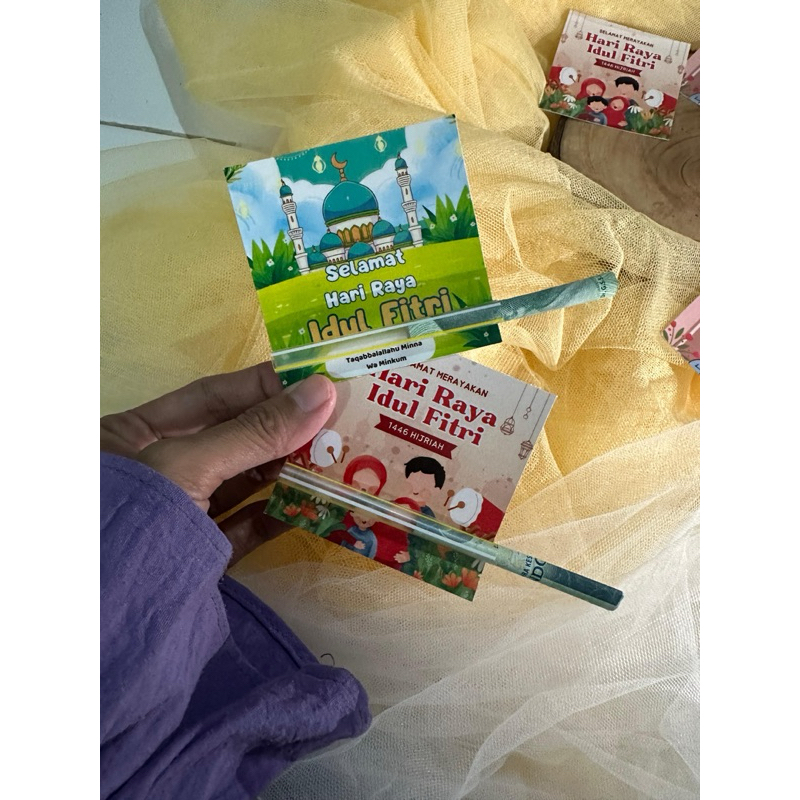

Rubby - isi 10pc amplop lebaran art paper 7x7cm