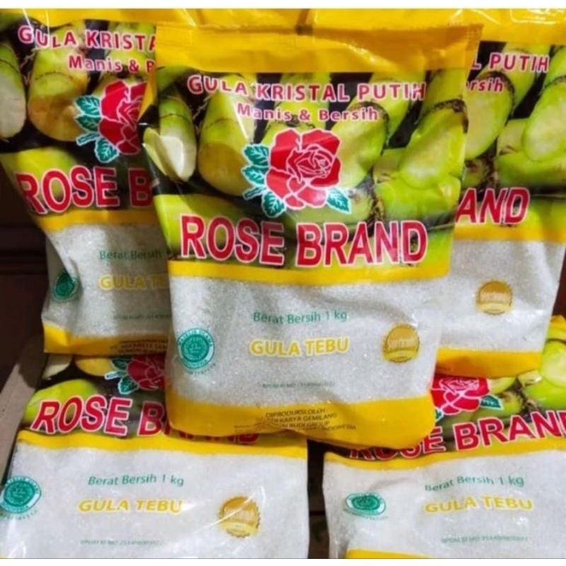

Gula Kristal Putih Rose Brand Berat Bersih 1 kg