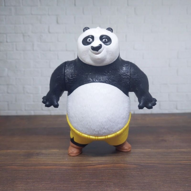 Figure Kungfu Panda Po Burger king McD, Happy Meal