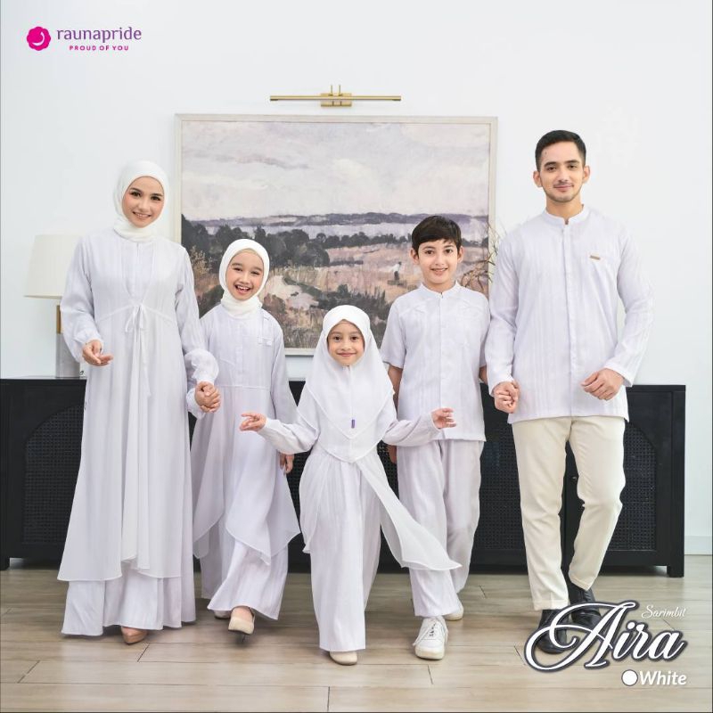 SARIMBIT RAYYA SERIES WHITE BY RAUNA