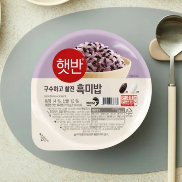 

Cj Het Ban Hekmibab Black Rice / Nasi Instan Beras Hitam 210Gr