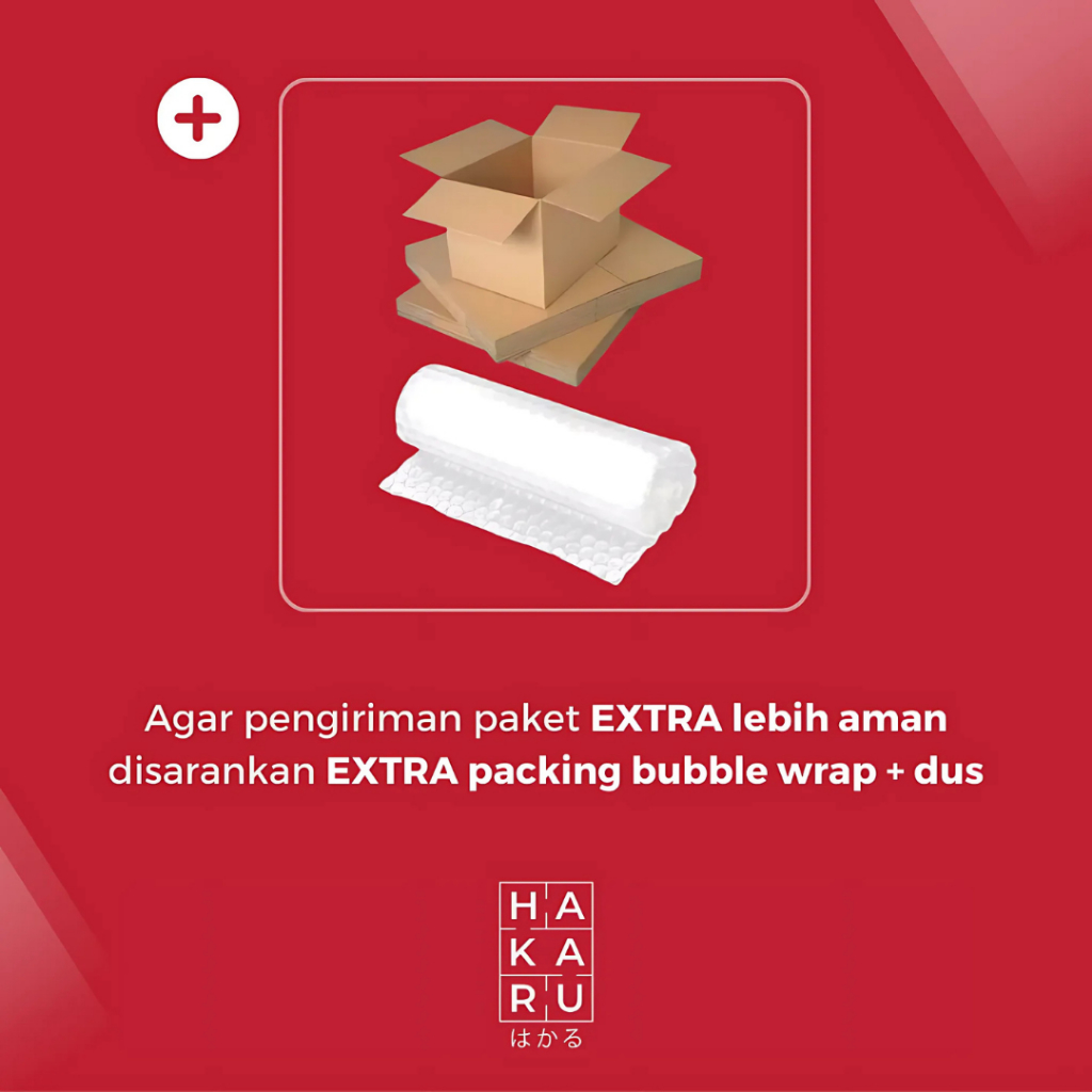 

【HAKARU】EXTRA Kardus Cardboard Bubble Wrap Extra Dus Packaging Extra Bubble Wrap Keamanan Tambahan Keamanan Extra Dus Tambahan