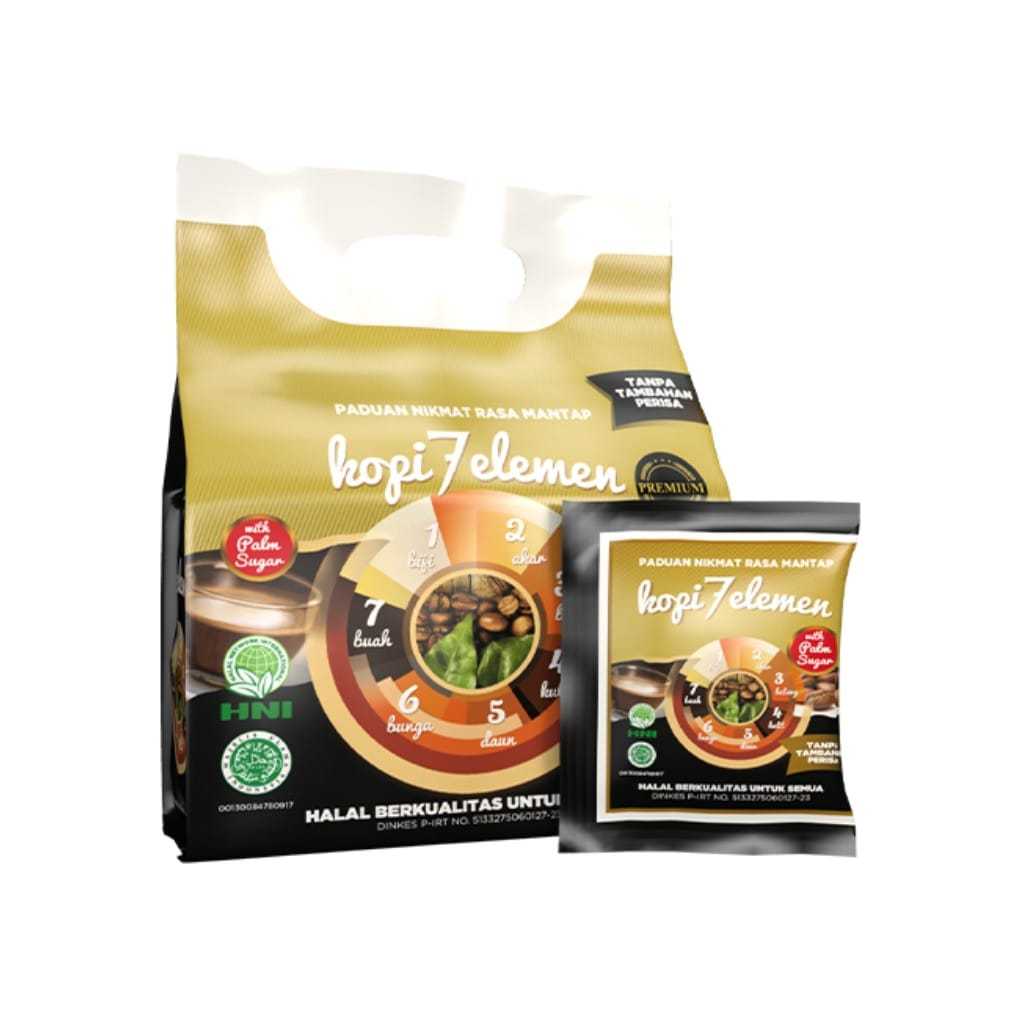 

KOPI 7 ELEMEN HNI HPAI PREMIUM TANPA TAMBAHAN PERISA WITH STEVIA & PALM SUGAR