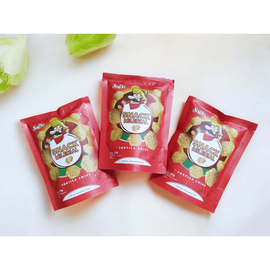 

Salsa Snack Milenial Tortila Chips Berhadia Uang | Camilan Gurih Rasa Balado, Cemilan Anak Muda