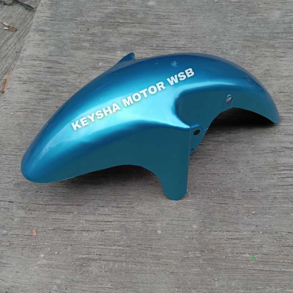 SPAKBOR SLEBOR DEPAN NINJA RR SPAKBOR DEPAN CB GL MEGAPRO TIGER WARNA BIRU RELAXA