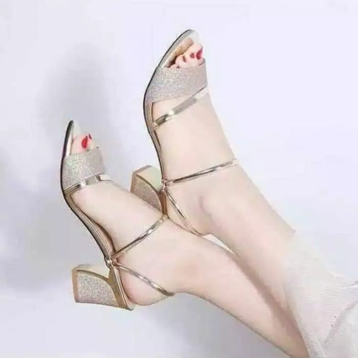 Sandal Hak Tahu Tercantik Sandal hak Tahu RF52