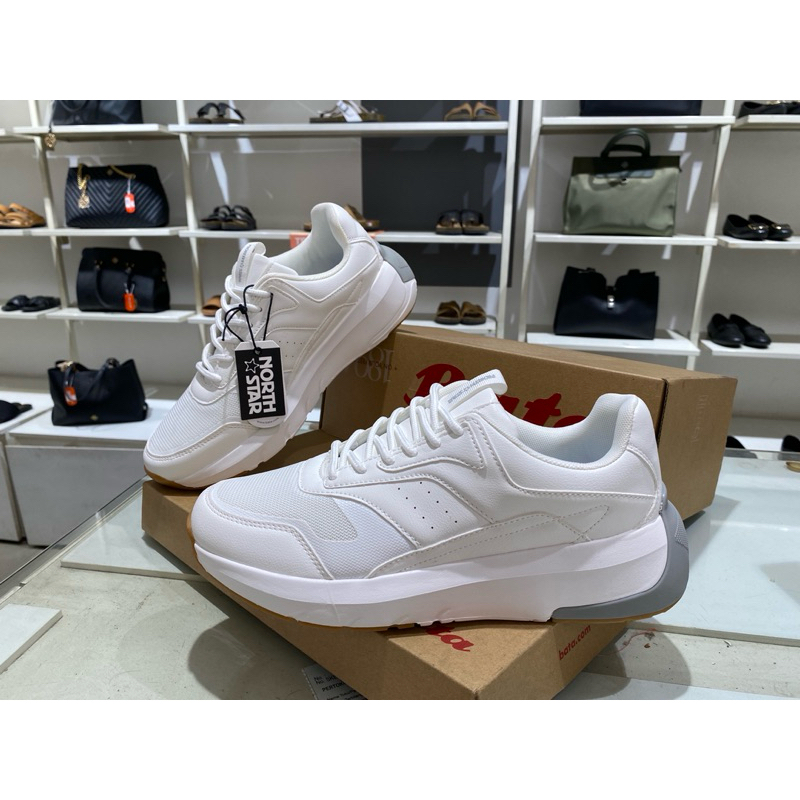 sepatu sneakers north star pria anti slip bata original 889-1172