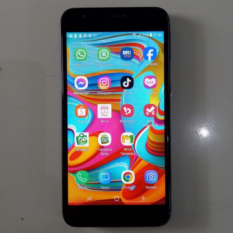 hp Samsung A2 core Bekas - Lecet pemakaian - lcd baru