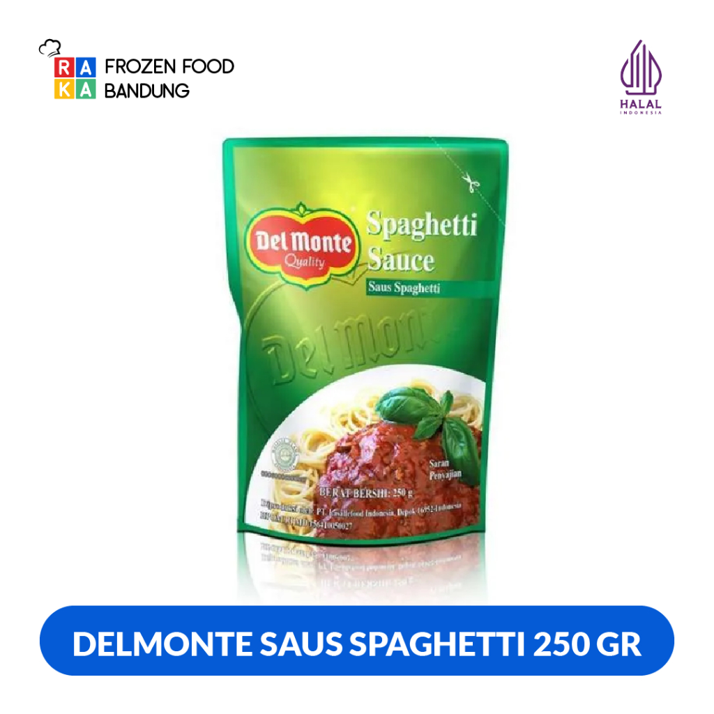 

DELMONTE SAUS SPAGHETTI 250 GR GROSIR/KARTONAN
