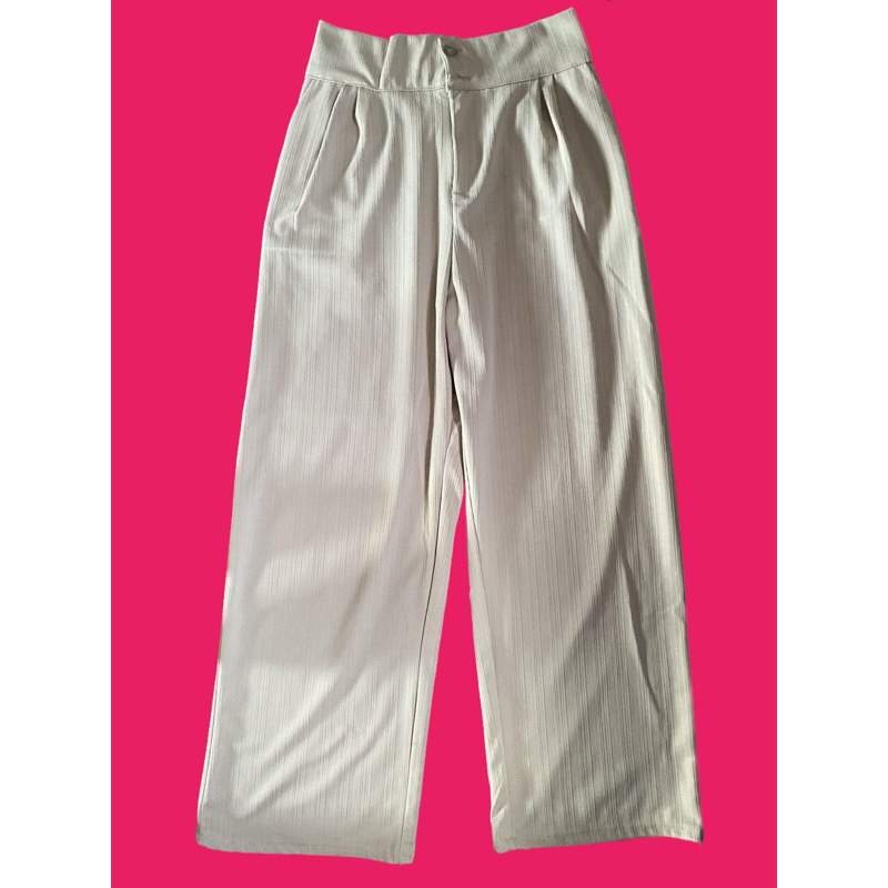 Celana Kulot Ivory | Preloved