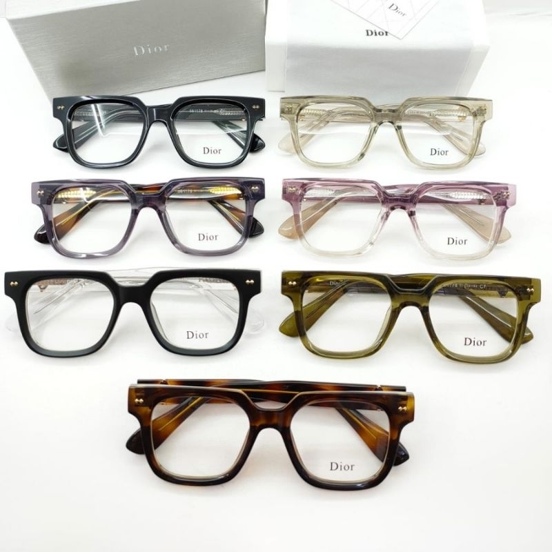 frame kacamata pria wanita bold kotak tebal 581178 51 grade original