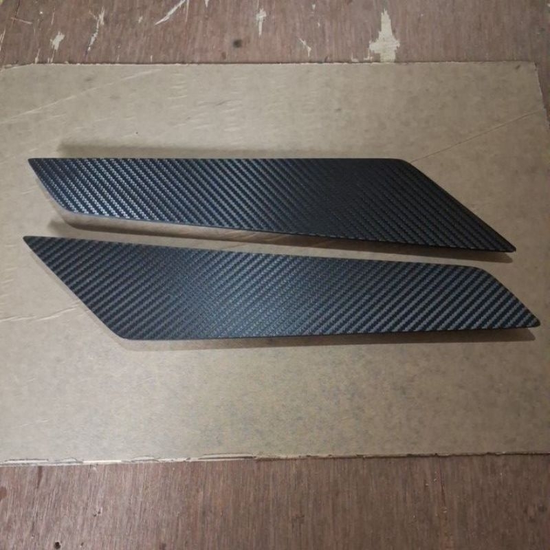 WING WIPER MOBIL / VARIASI WIPER MOBIL UNIVERSAL. MODEL STICKER CATTING CARBON