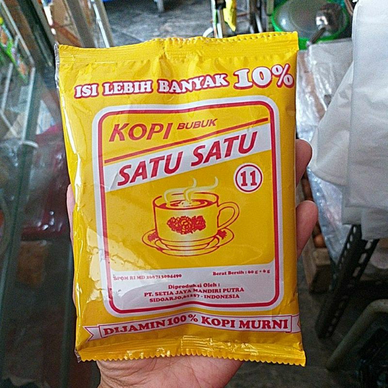 

Kopi Satu Satu 60gr Ecer