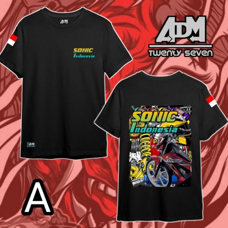 Kaos Honda Sonic 150r Kaos Sonic 150r kaos user Sonic Kaos motor Sonic t-shirt Honda Racing