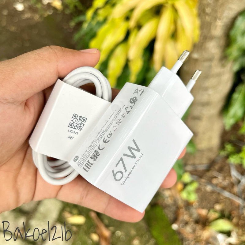 Promo 7.7 Charger Xiaomi 67W Poco F4,F5,X4, Redmi 13t TEXT BESAR Asli Original 100% Copotan Hp