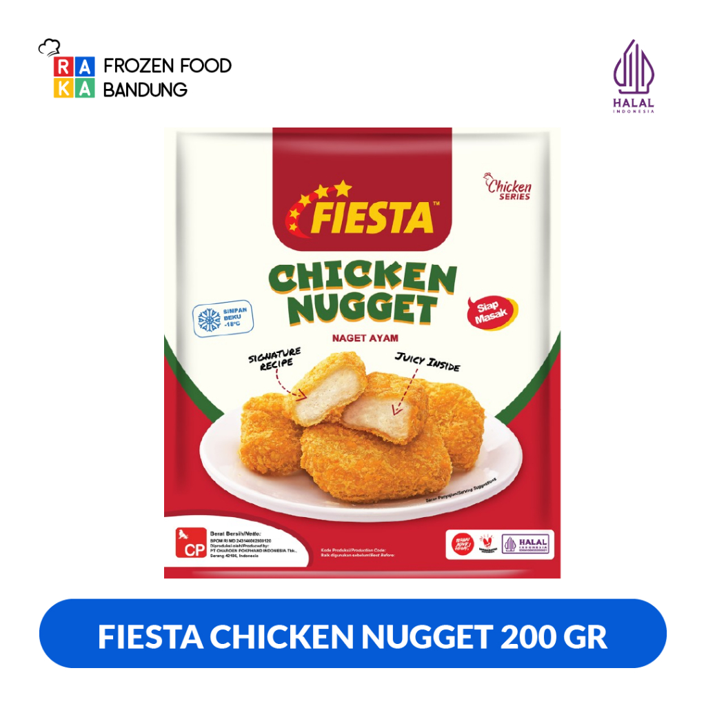 

Fiesta Chicken Nugget 200 gr