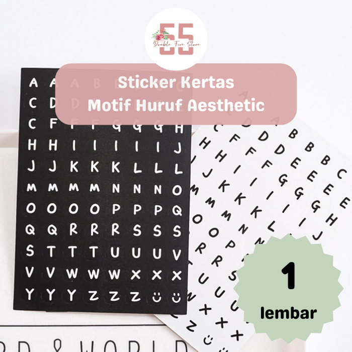 

Sticker Huruf Aesthetic Sticker Angka Aesthetic Sticker Dekorasi