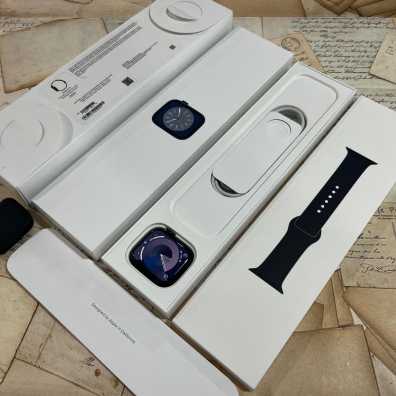 Apple Watch Series 8 45MM iBox Mulus Fullset Original