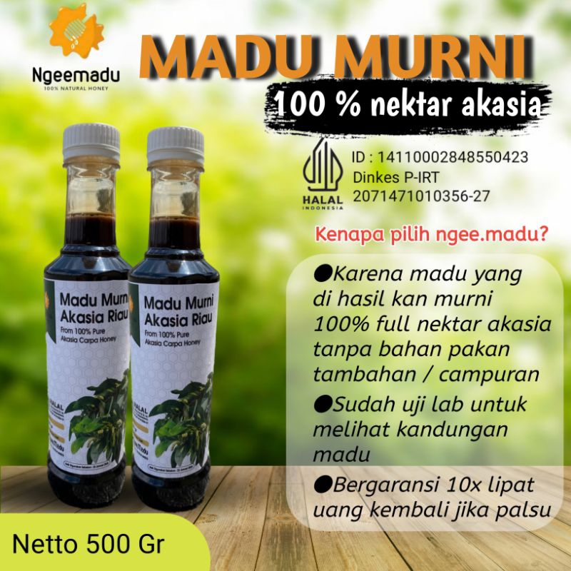 

Madu murni 500gr - Madu asli - Madu akasi