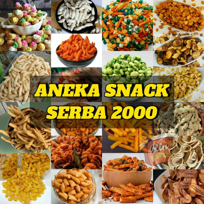 

ANEKA SNACK SERBA 2000 || CEMILAN MURAH RENYAH MANTAP