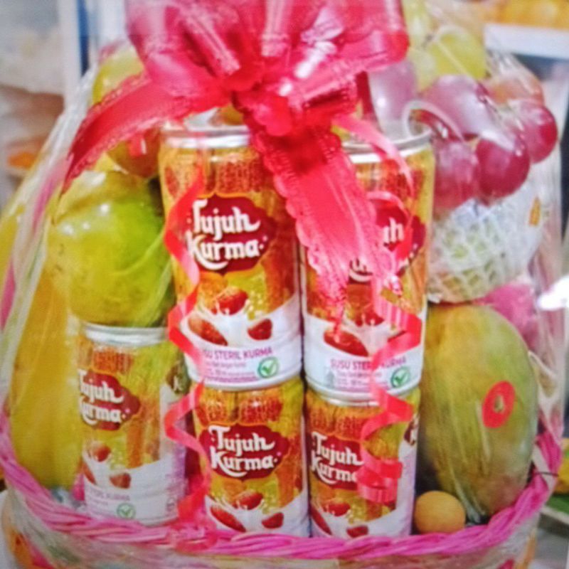 

Hampers Buah mix Susu /Parcel Buah mix Susu