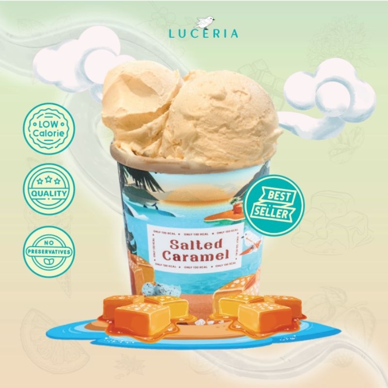 

Salted Caramel Gelato by Luceria