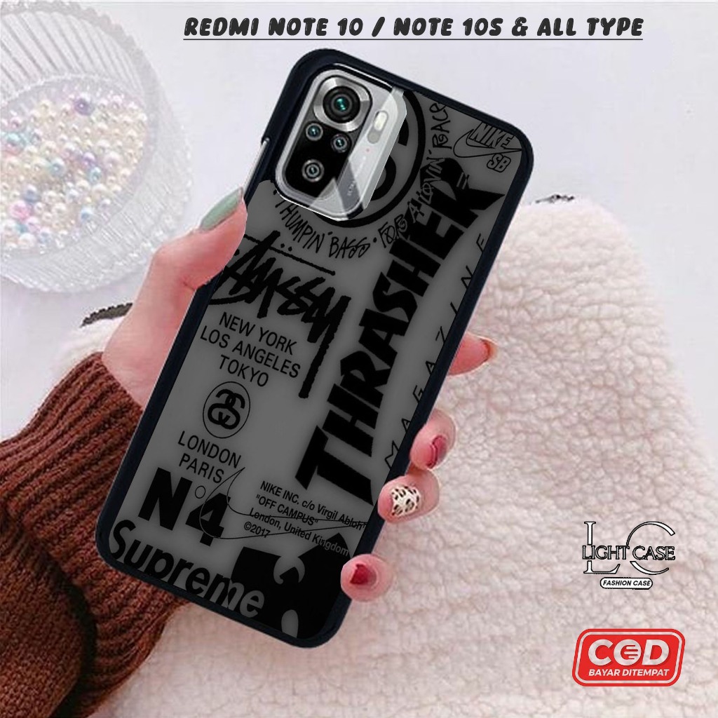 CASE GLOSSY REDMI NOTE 10 / REDMI NOTE 10S dan ALL TYPE SMARTPHONE & ANDROID Bisa request tipe Cassi