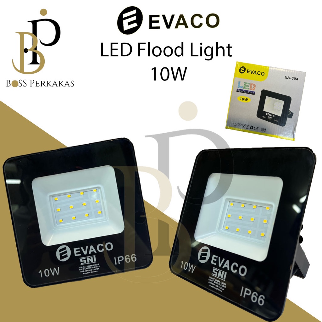 Lamp Sorot 10W Evaco / LED Floodlight 10W Evaco