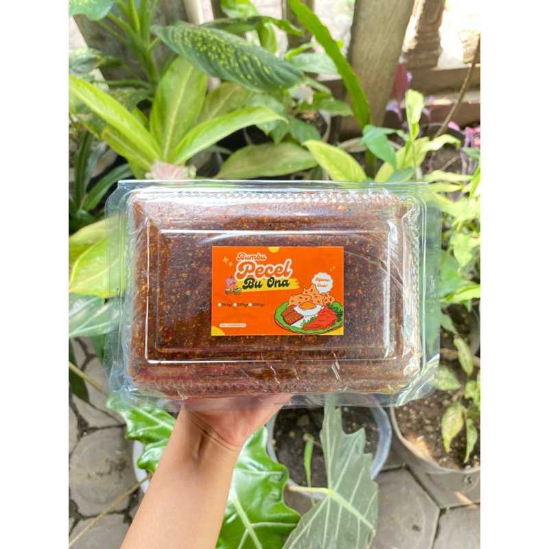 

sambal pecel Bu Ona