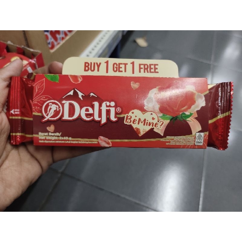 

coklat Delfi beli 1 gratis 1