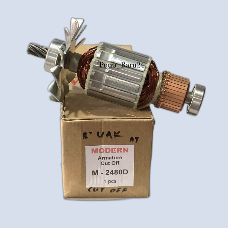 Armature cut Off Modern M-2480D / Angker mesin cut off modern M2480D