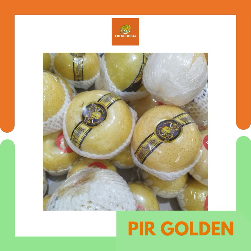 

Buah Pear Golden per 500gr | Fresh Jogja