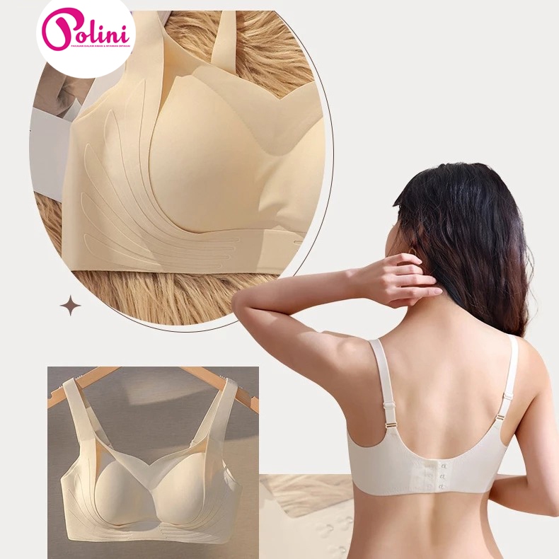 POLINI Bra Wanita Push Up Seamless Tanpa Kawat Sport Bra K3 Pakaian Dalam Wanita High Quality 333