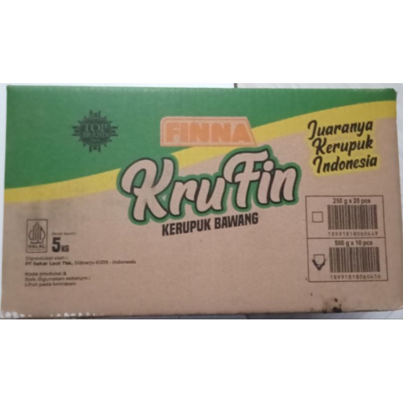 

Kerufuk Finna Bawang 250g(20 bungkus)