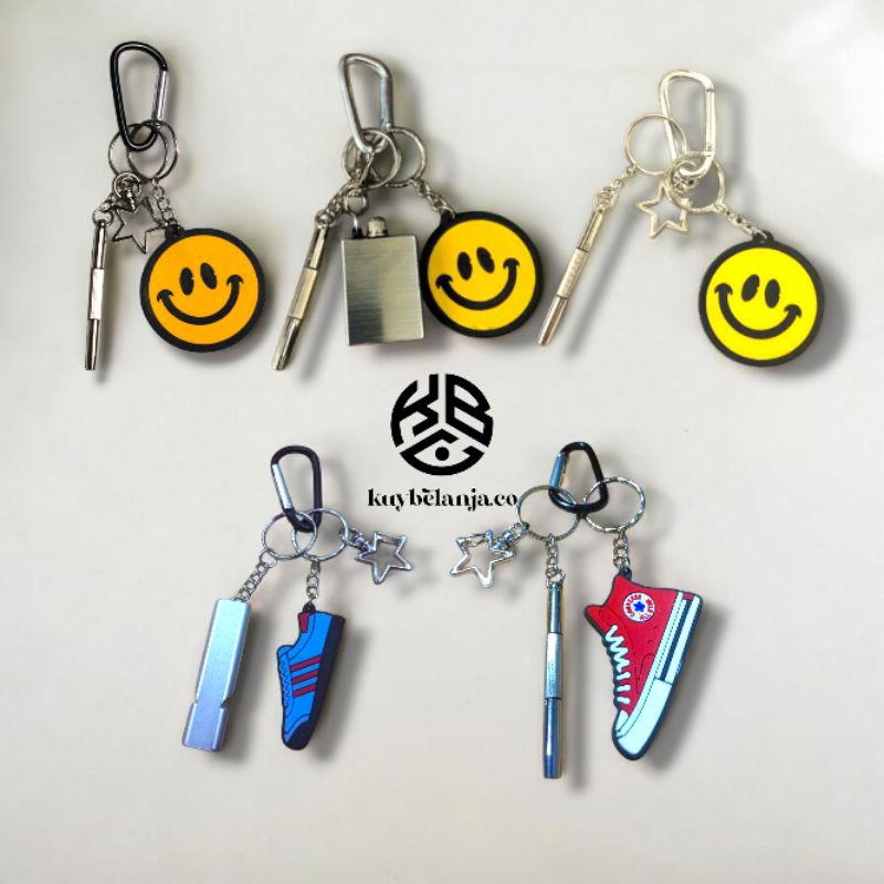 Keychain Skena Outfit / Gantungan Kunci Skena / Carabiner Accesories