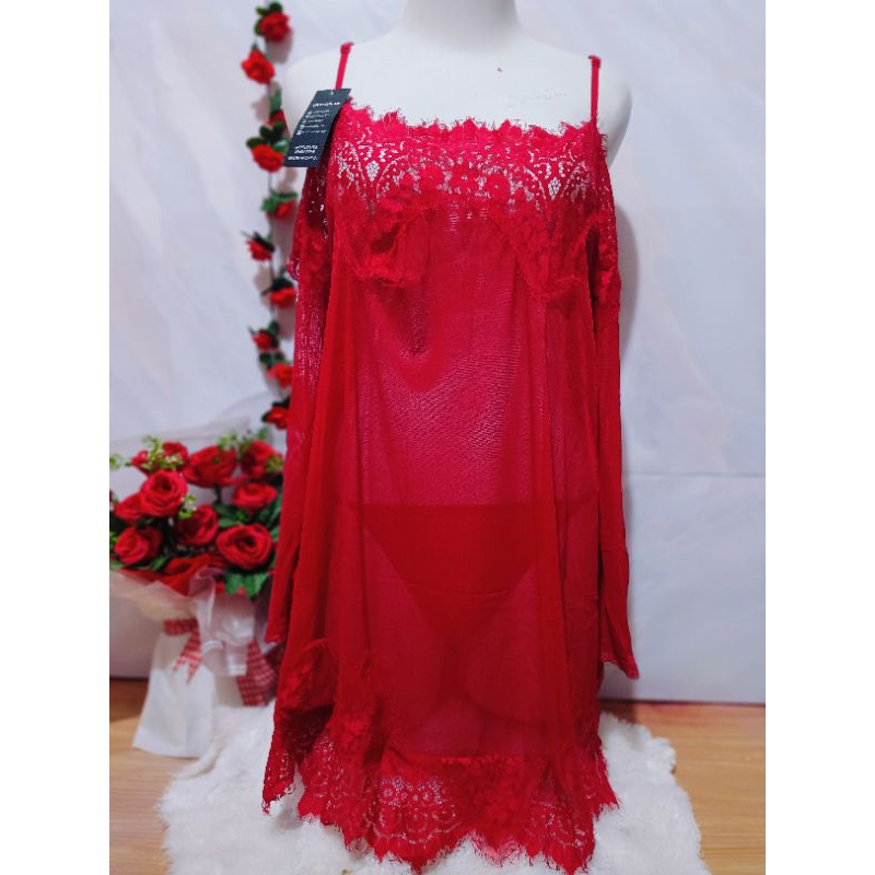 lingerie jumbo [ LYLSTORE_SMD ] Lingerie Baju Dinas Sexy Ready Samarinda bisa instant / bisa COD  Sa