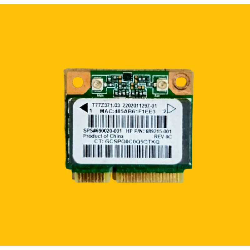 Wifi card laptop Hp Pavilion 15-n203se