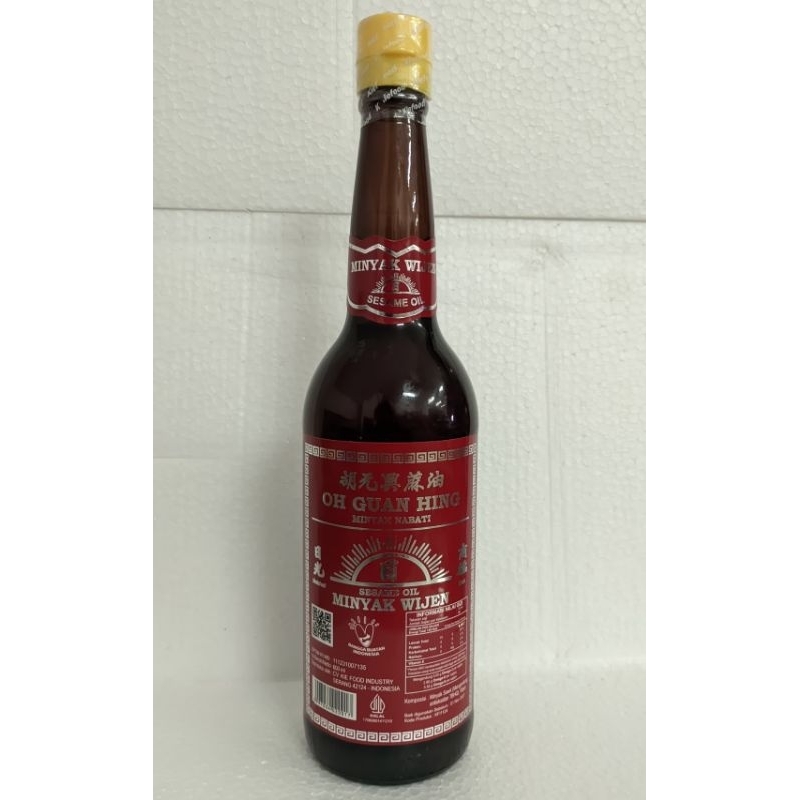 

Minyak Wijen matahari botol 600ml oh guan hing