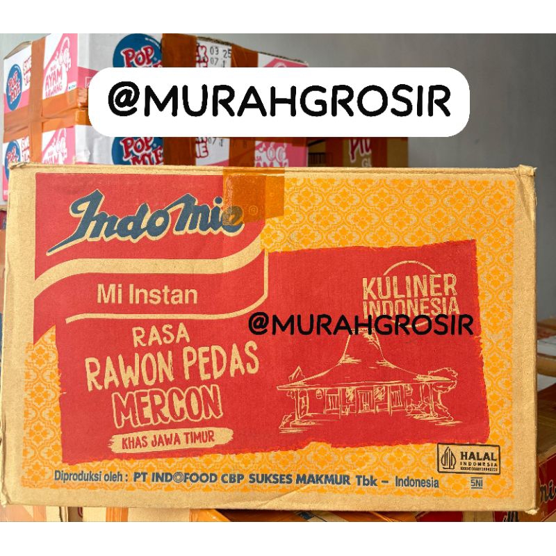 

[1 DUS ISI 40 BUNGKUS] INDOMIE RAWON PEDAS MERCON