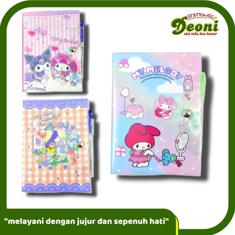 

MEMO / Notebook Buku A5 100 Lembar - Include Pen 2469